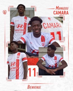 Mamadou Camara prêté une année à l'AS Nancy